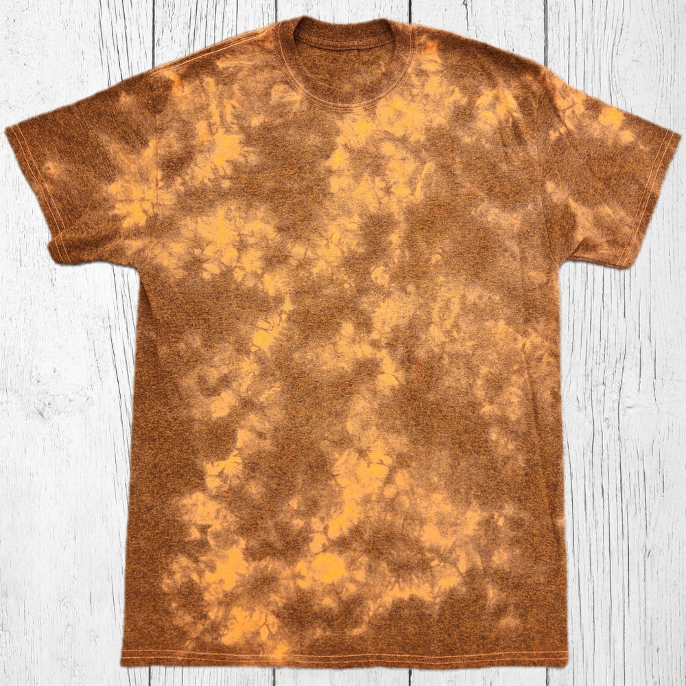 Orange & Brown Tie Dye